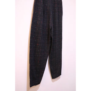 Cross line tapered pants【C0271】
