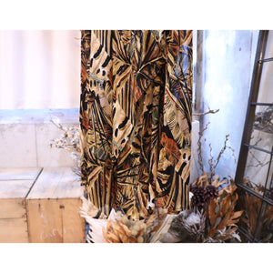 Botanical pattern design skirt【C0296】