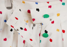 画像をギャラリービューアに読み込む, Colorful dot pattern skirt【C0308】