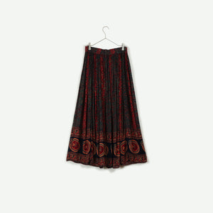 Total pattern long skirt【C0309】