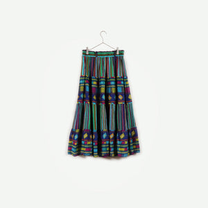 Pattern long skirt【C0322】