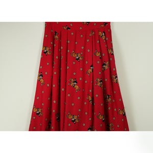 Equestrian total pattern skirt【C0359】