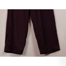 画像をギャラリービューアに読み込む, Purple easy wide pants 【C0354】