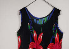 画像をギャラリービューアに読み込む, Flower print onepiece【E0048】