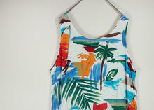 画像をギャラリービューアに読み込む, Printed beach onepiece【E0055】