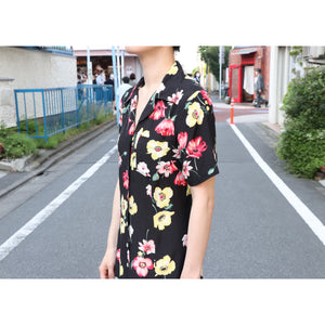 Flower pattern onepiece【E0135】