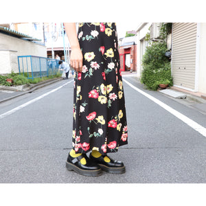 Flower pattern onepiece【E0135】
