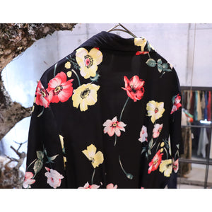Flower pattern onepiece【E0135】