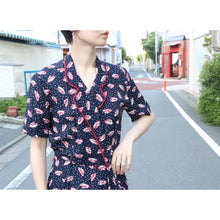 画像をギャラリービューアに読み込む, Hat pattern onepiece【E0170】