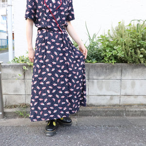 Hat pattern onepiece【E0170】