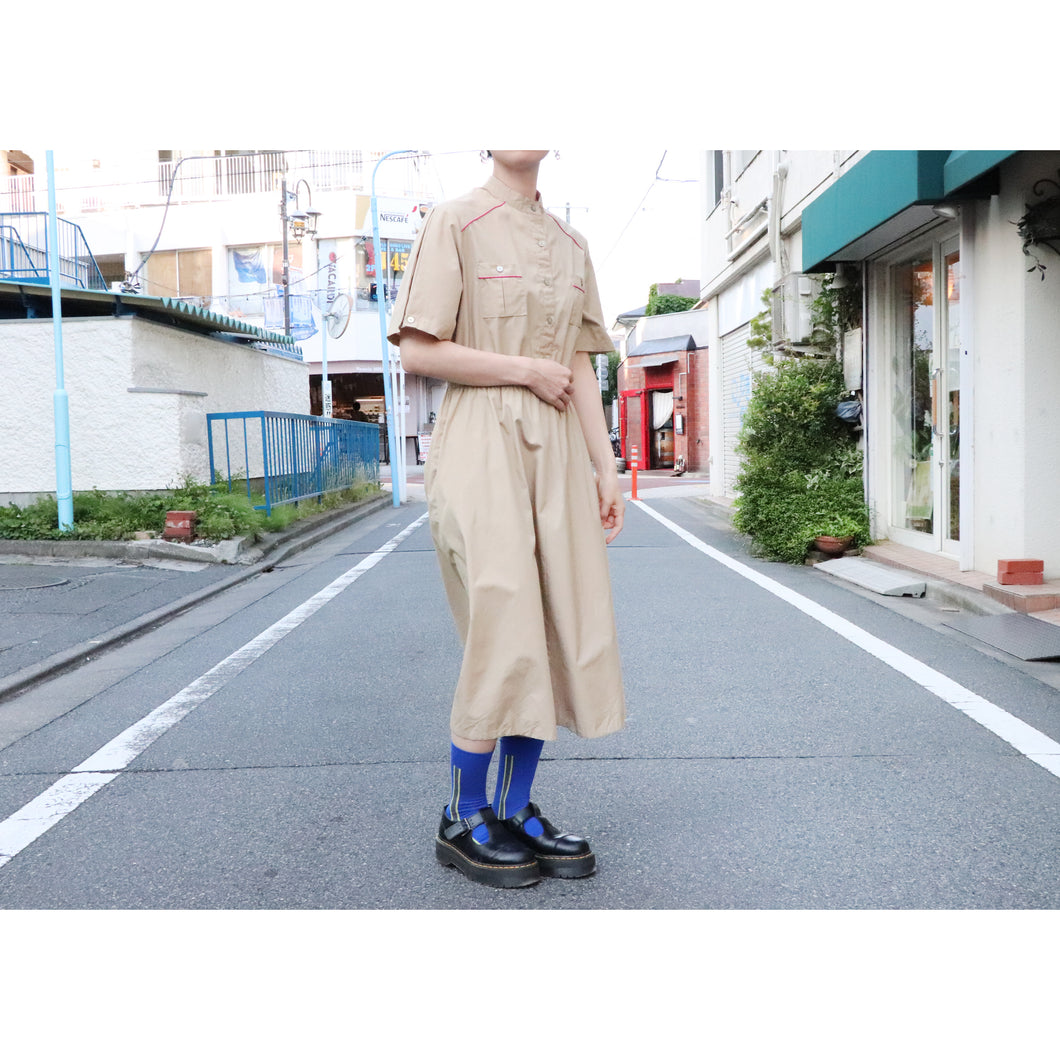 Safari look onepiece【E0171】