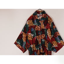画像をギャラリービューアに読み込む, Animal pattern short rompers【E0179】