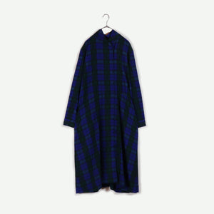 Check pattern covered button onepiece 【E0207】