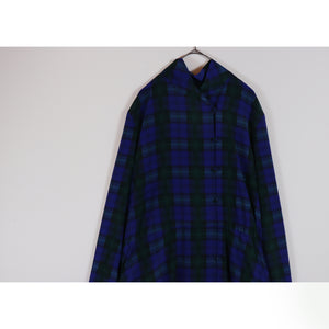 Check pattern covered button onepiece 【E0207】