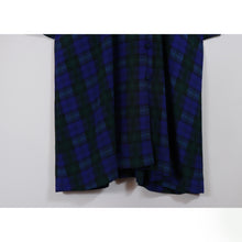 画像をギャラリービューアに読み込む, Check pattern covered button onepiece 【E0207】