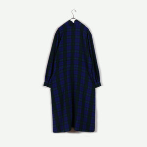 Check pattern covered button onepiece 【E0207】