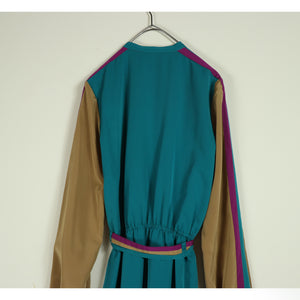 Multi color dress【E0211】